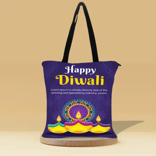 Happy_Diwali_-2_Zipper_Tote_Bag