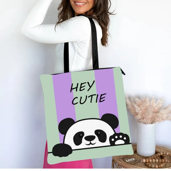 Cutie_Panda_Zipper_Tote_Bag_|_Premium_Canvas_Tote_Bag_for_Everyday_Use