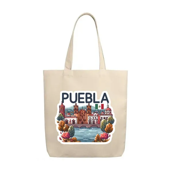 Puebla_White_Tote_Bag_|_Premium_Canvas_Tote_Bag_for_Everyday_Use