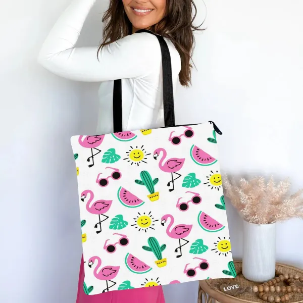 Cactus_&_Flamingo_Tote_Bag_Combo_(Pack_of_2)