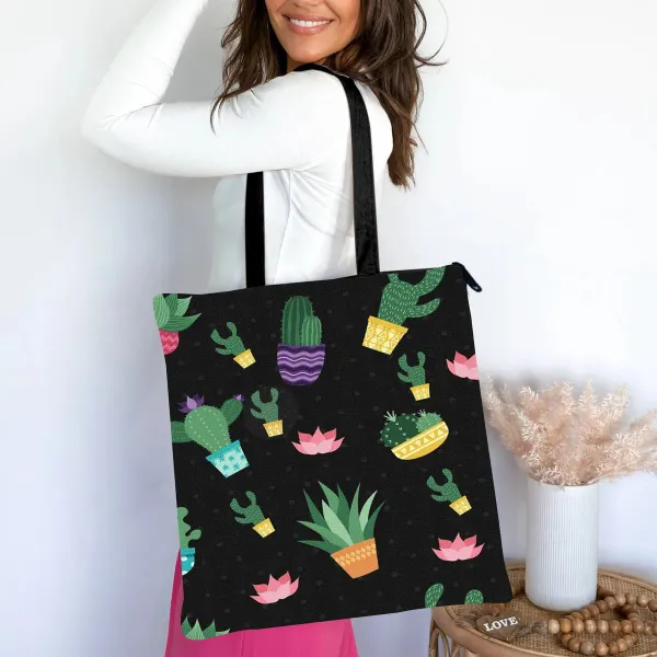 Cactus_&_Flamingo_Tote_Bag_Combo_(Pack_of_2)