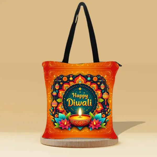 Happy_Diwali_-1_Zipper_Tote_Bag