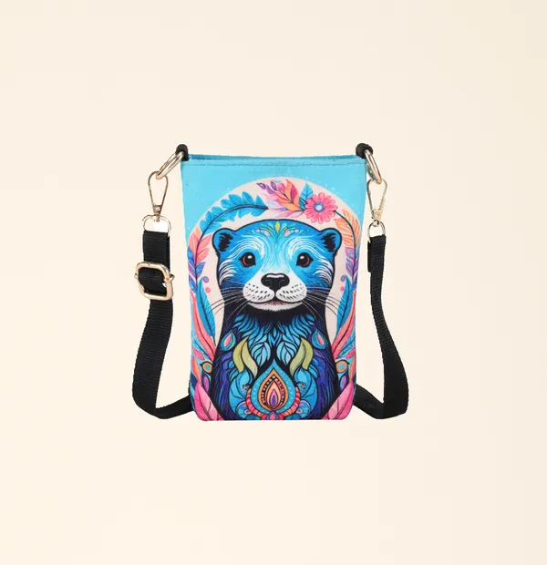 Multicolor_Canvas_Tiny_Sloth_Mobile_Sling_For_Women_(7.5_X_5_X_1.5_In)