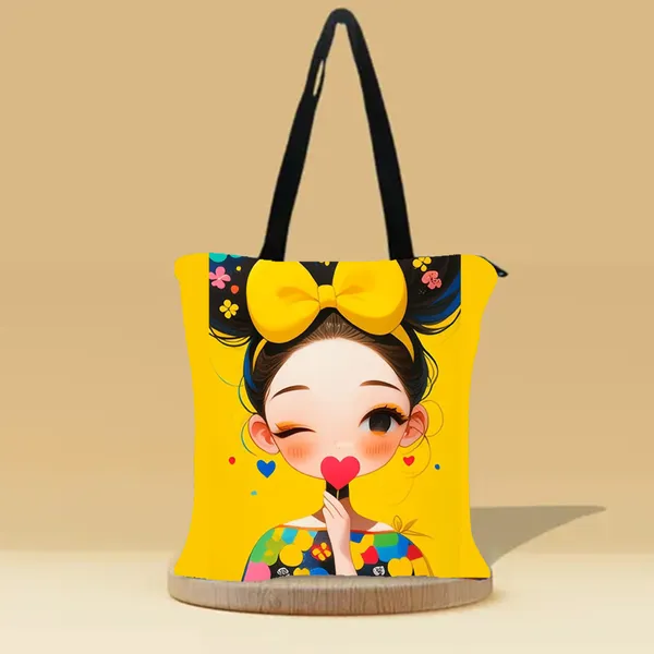 Lolipop_Girl_Zipper_Tote_Bag