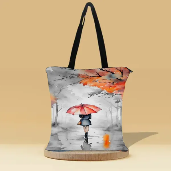 Rainy_Season_Zipper_Tote_Bag