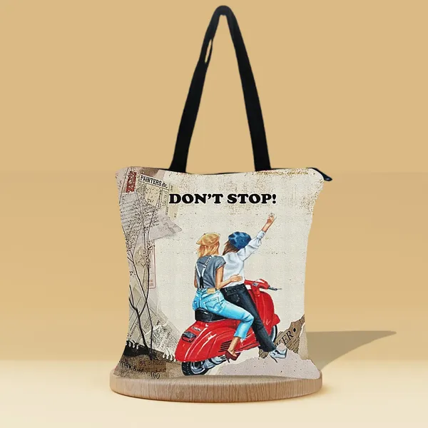 Don't_Stop_Zipper_Tote_Bag_|_Premium_Canvas_Tote_Bag_for_Everyday_Use
