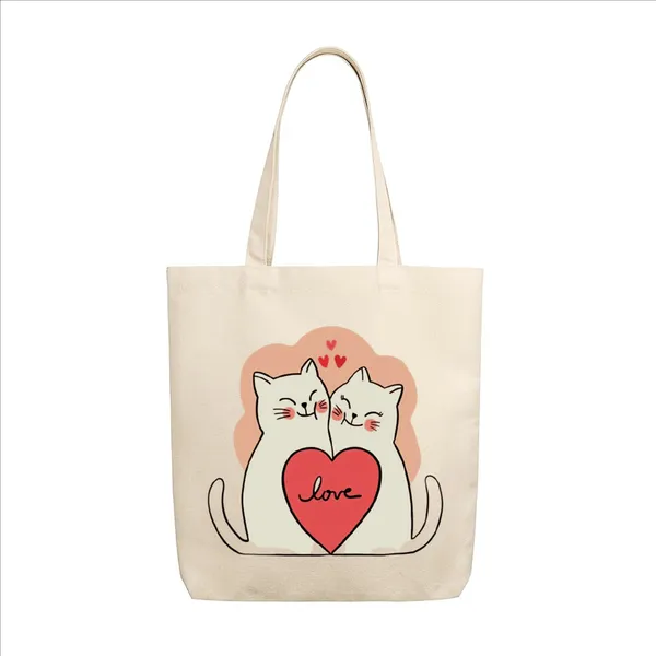 Love_Cats_White_Tote_Bag_|_Premium_Canvas_Tote_Bag_for_Everyday_Use