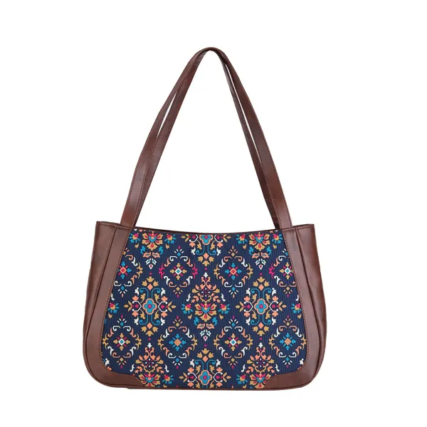 Multicolor_Canvas_Blue_Tiles_Hand_Bag_For_Women_(12_X_16_X_4_In)