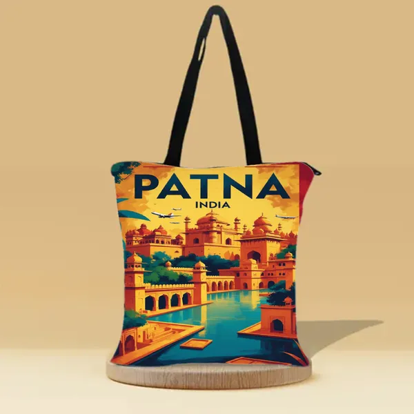 Incredible_Bihar_Zipper_Tote_Bag