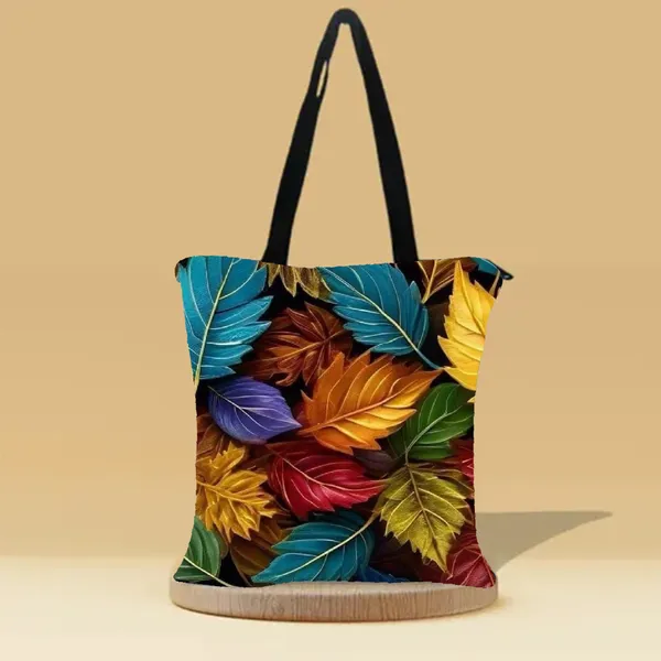 Bloom_&_Breeze_Tote_Combo_-_Sunflower_+_Big_Leaves_Tote_Bags(Pack_of_2)