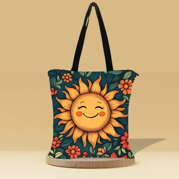 Good_Morning_Zipper_Tote_Bag