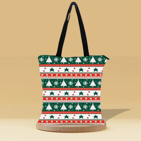 Christmas_Tree_Zipper_Tote_Bag_|_Premium_Canvas_Tote_Bag_for_Everyday_Use