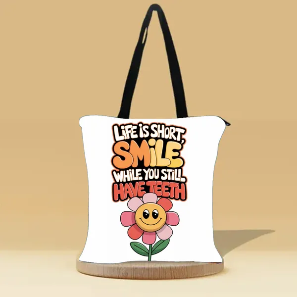 Life_is_Short_Zipper_Tote_Bag