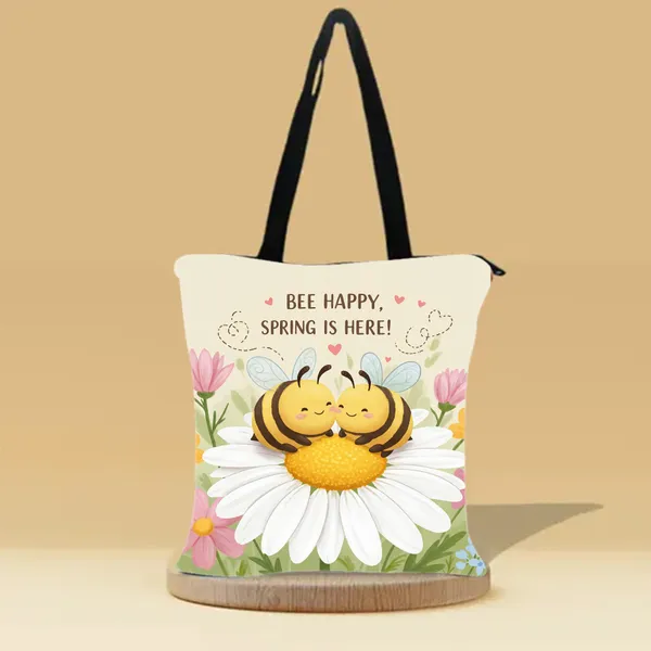 Bee_Happy_Zipper_Tote_Bag