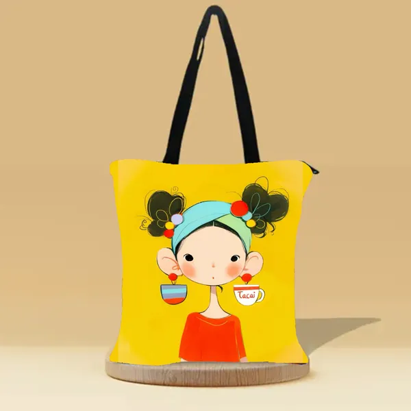 Tea_Lover_Zipper_Tote_Bag