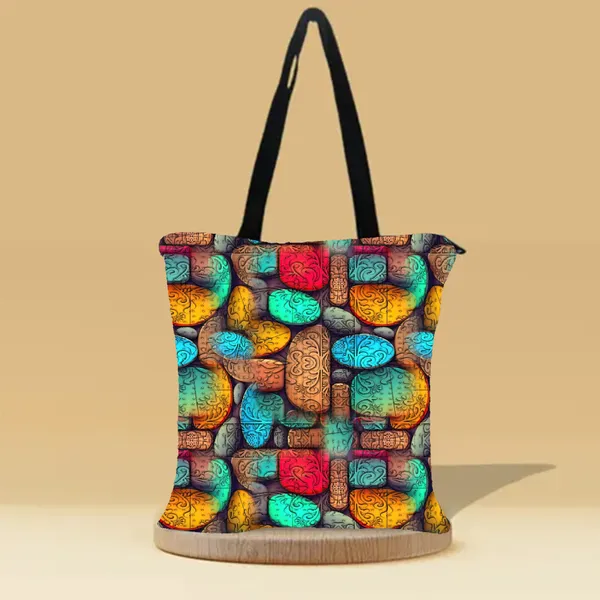 The_Stone_Zipper_Tote_Bag