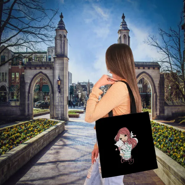 Cute_Girl_Zipper_Tote_Bag_|_Premium_Canvas_Tote_Bag_for_Everyday_Use