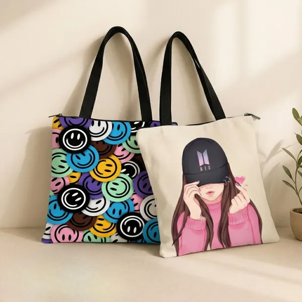Everyday_Charm_Tote_Combo_-_Smily_+_Sweet_Girl_Tote_Bags(Pack_of_2)