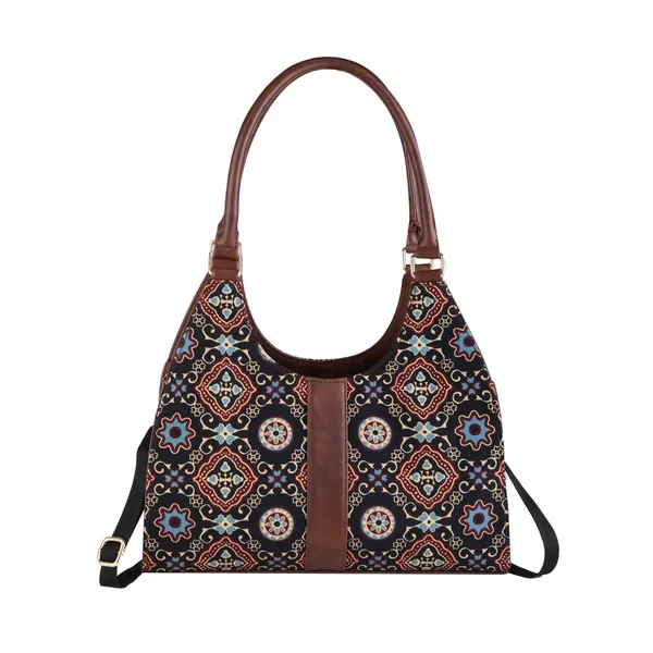 Multicolor_Canvas_Suzani_Hand_Bag_For_Women_(12_X_14_X_4_In)