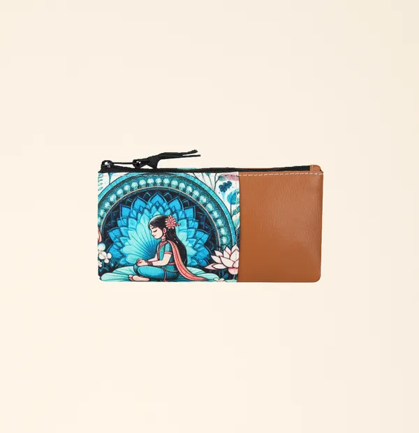 Multicolor_Canvas_Tree_Of_Life_Utility_Pouch_For_Women_(5_X_8_X_2_In)