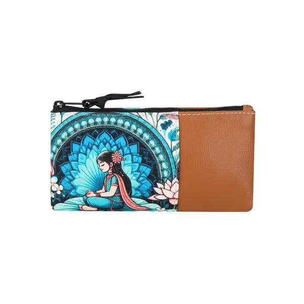 Multicolor_Canvas_Tree_Of_Life_Utility_Pouch_For_Women_(5_X_8_X_2_In)