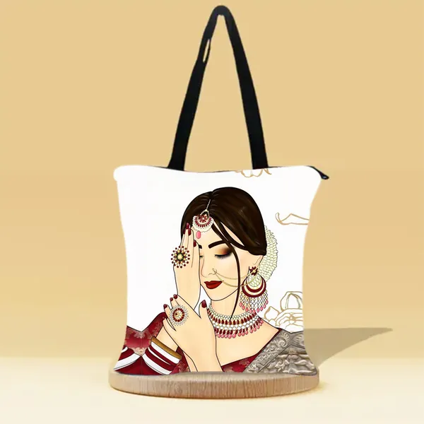 Bridal_Zipper_Tote_Bag_|_Premium_Canvas_Tote_Bag_for_Everyday_Use