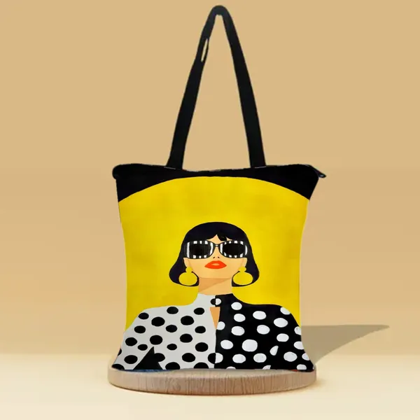 The_Lady_Zipper_Tote_Bag
