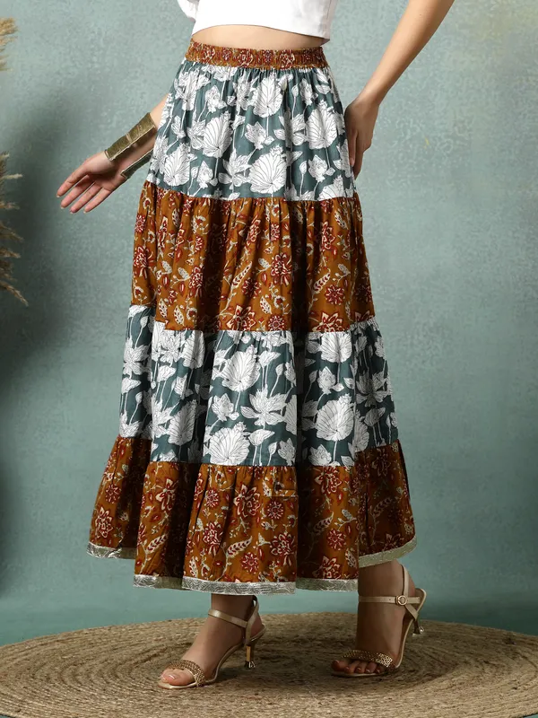 Multicolor_Cotton_Multi_Prints_Rounded_Ankle_Length_Skirts_For_Women