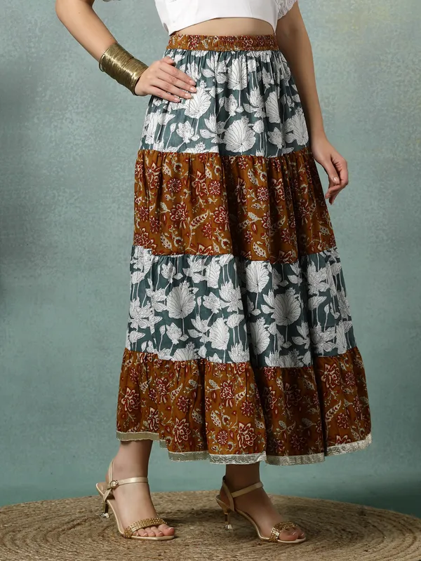 Multicolor_Cotton_Multi_Prints_Rounded_Ankle_Length_Skirts_For_Women