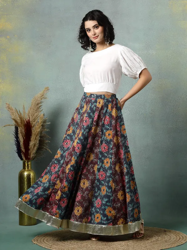 Multicolor_Khadi_Cotton_Multi_Prints_Rounded_Ankle_Length_Skirts_For_Women
