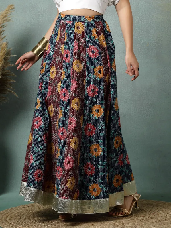 Multicolor_Khadi_Cotton_Multi_Prints_Rounded_Ankle_Length_Skirts_For_Women