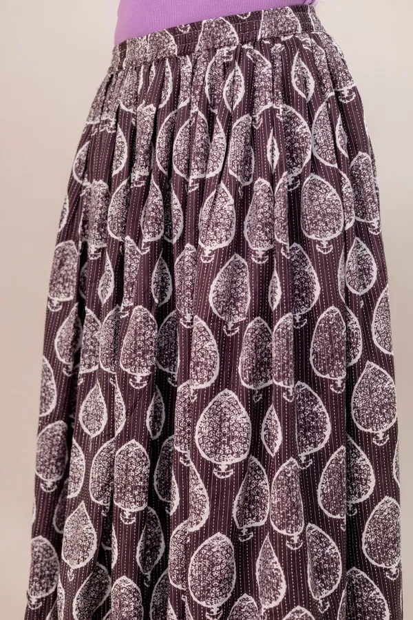 Grey_Cotton_Procian_Print_Anckle_Length_Skirts_For_Women