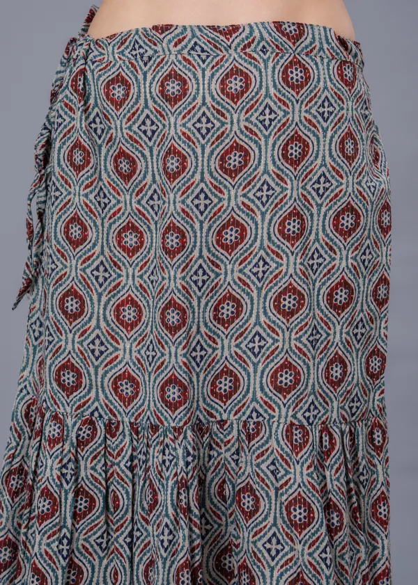Grey_Cotton_Procian_Print_Anckle_Length_Skirts_For_Women