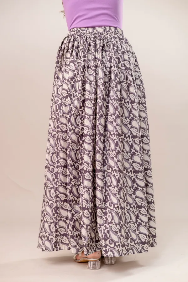 Grey_Cotton_Procian_Print_Anckle_Length_Skirts_For_Women
