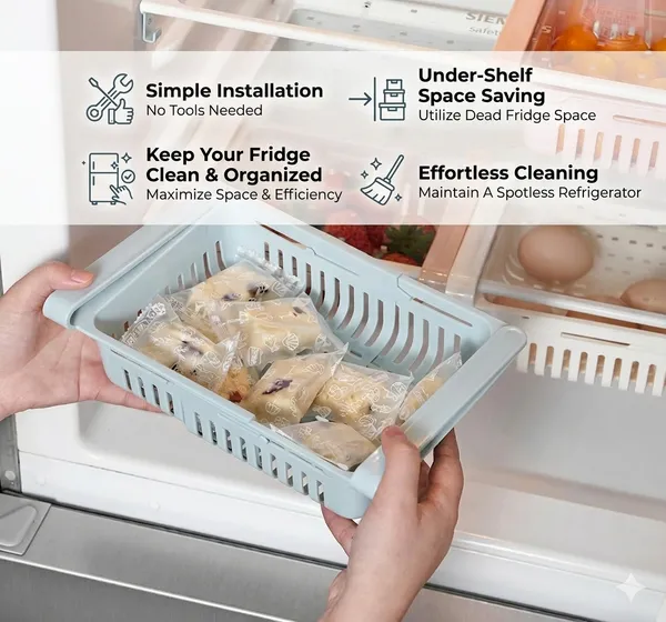 Space_Saving_Adjustable_Storage_Basket_Expandable_For_Fridge,_Pantry_&_More_(White)