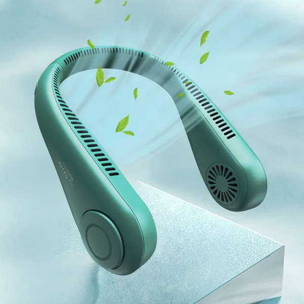 Stay_Cool_Anywhere_Bladeless_Neck_Fan_With_4_Hour_Chill_&_3_Speed_Breeze_(White)