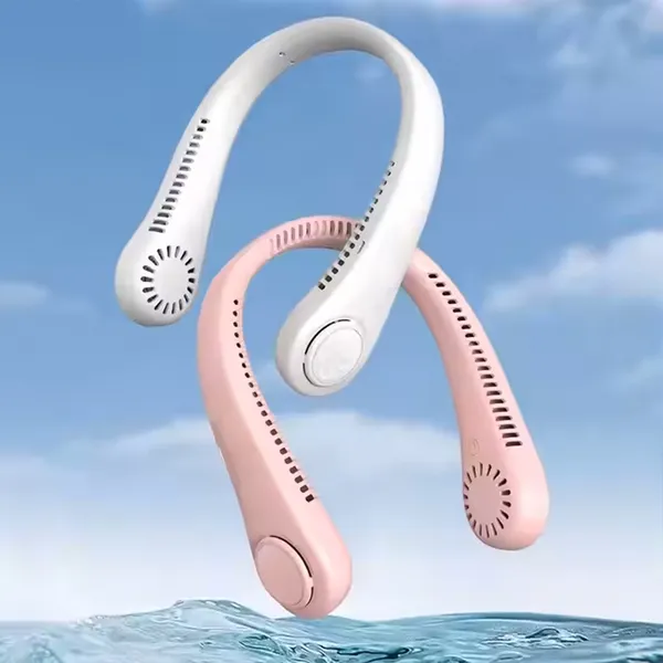 Stay_Cool_Anywhere_Bladeless_Neck_Fan_With_4_Hour_Chill_&_3_Speed_Breeze_(White)