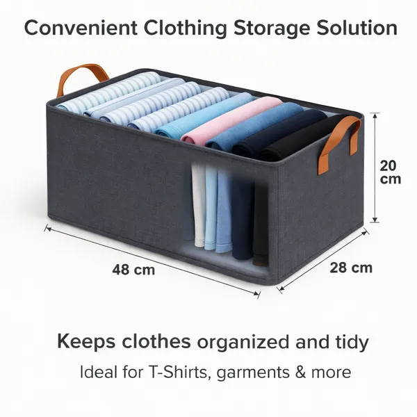 Foldable_Cloth_Storage_Organizer_With_Handles_Perfect_For_Organizing_Clothes_&_Linen_(46_X_27_Cm)