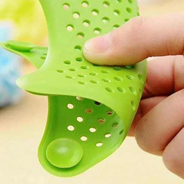 Star_Design_Sink_Strainer_Silicone_Drain_Catchers_for_Hair_&_Food_Waste