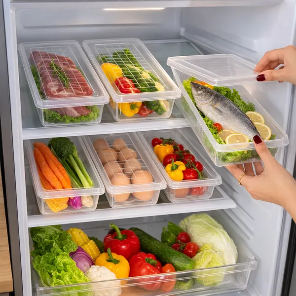 Multi-Purpose_Fridge_Organizer_Stackable_1500ml_Container_with_Lid_&_Removable_Drainer