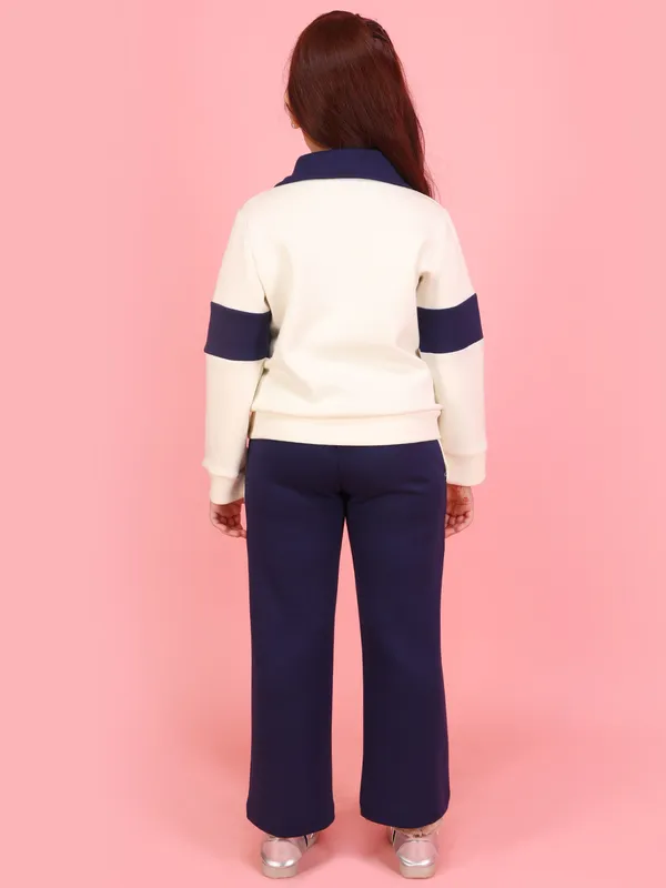 Cutecumber_Girls_Cream_&_Navy_Blue_Neoprene_Top_&_Pant_Co-Ord_Set_Graphic_&_Side_Stripe_Pants_�_Stylish_Winter_Casual_&_Travel_Wear_Outfit_for_Kids_&_Baby_Girls_(Age_1�15_Yrs)