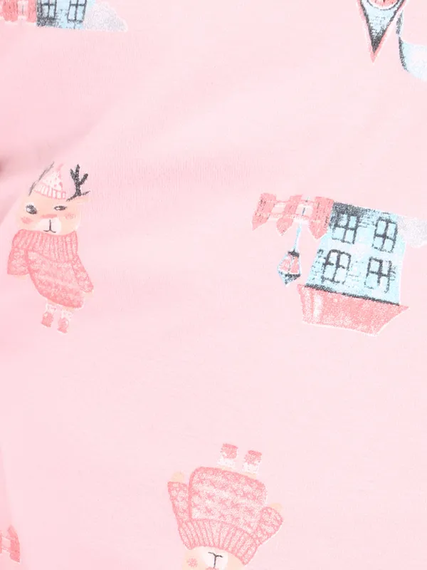 Cutecumber_Girls_Hosiery_&_Glitter_Net_Printed_Full_Sleeve_Shift_Dress.CC7526D-PINK