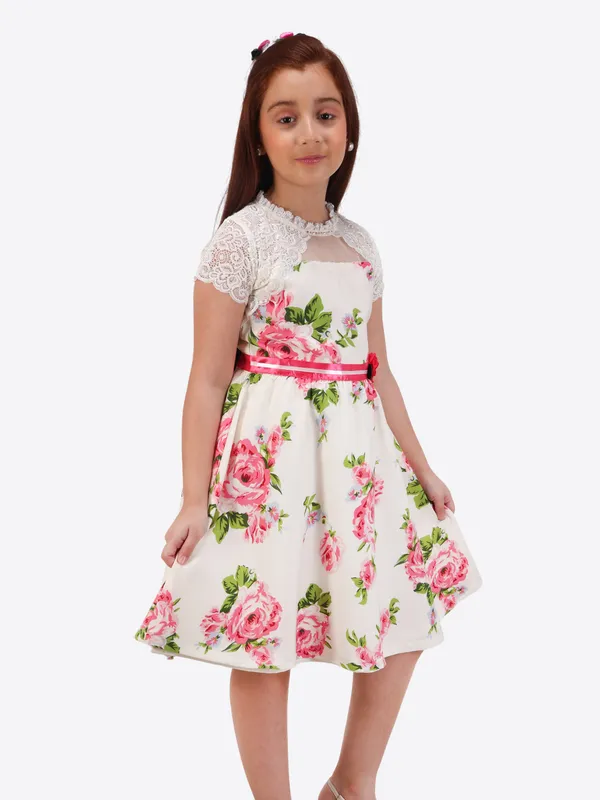 charming_cream_and_pink_floral_printed_fit-and-flare_dress_for_girls