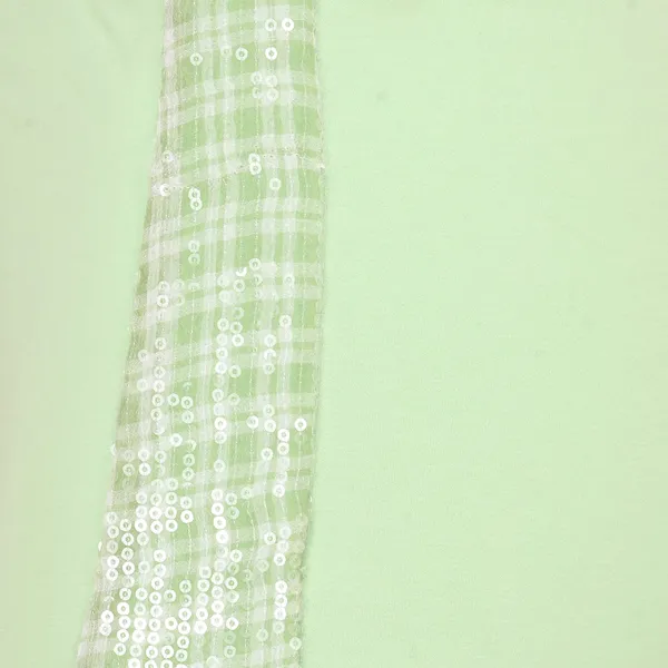 Cutecumber_Girls_Green_Cotton_Knit_Shorts_with_Drawstring_Closure_�_Checkered_Side_Panels,_Sequin_Trim,_Summer_Activewear_for_Kids_&_Baby_Girls_(Age_1�15_Years)