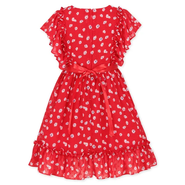 Cutecumber_Girls_Georgette_Floral_Printed_Fit_&_Flared_Red_Dress.CC7268D-RED-44