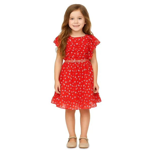 Cutecumber_Girls_Georgette_Floral_Printed_Fit_&_Flared_Red_Dress.CC7268D-RED-44