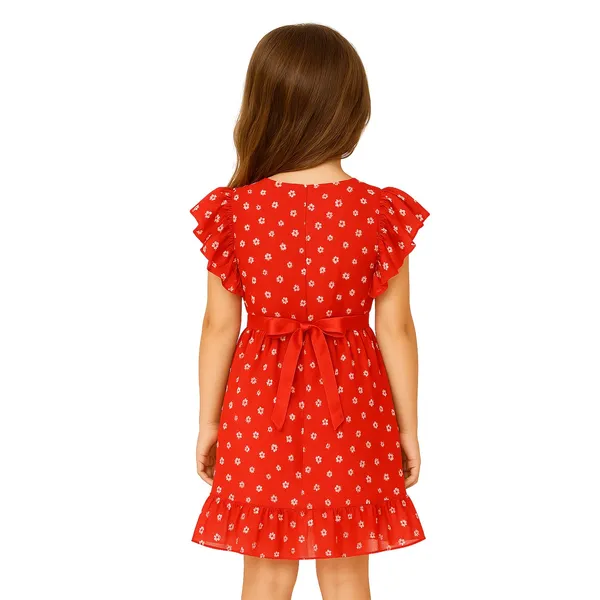 Cutecumber_Girls_Georgette_Floral_Printed_Fit_&_Flared_Red_Dress.CC7268D-RED-44