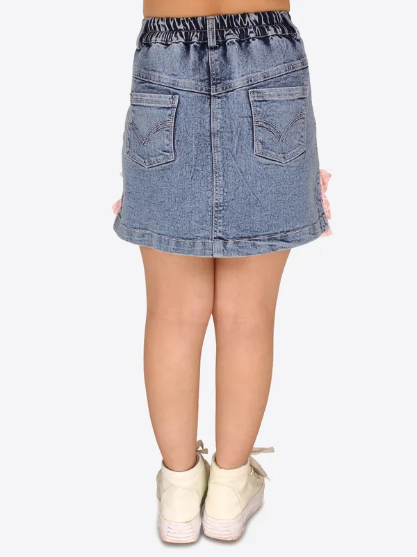 Blue_Denim_A-line_Skirt_For_Girls_|_Partywear_Embellished