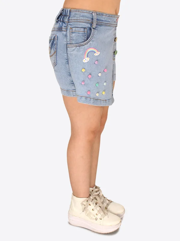 Embellished_Shorts_for_girls