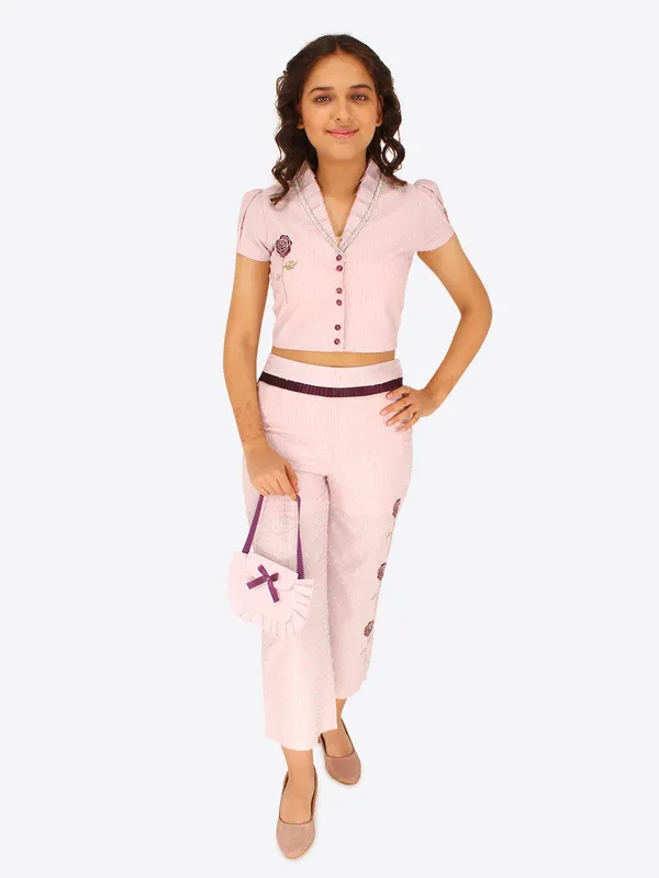 Embellished_Cap_Sleeves_Clothing_Set_for_Girls